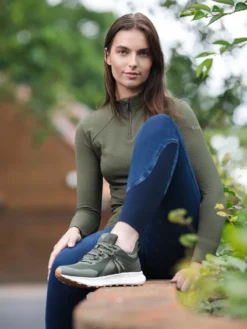 LeMieux Trax Waterproof Trainer - Khaki 21 LeMieux Trax Waterproof Trainer - Khaki -Equestrian Related khaki 2949