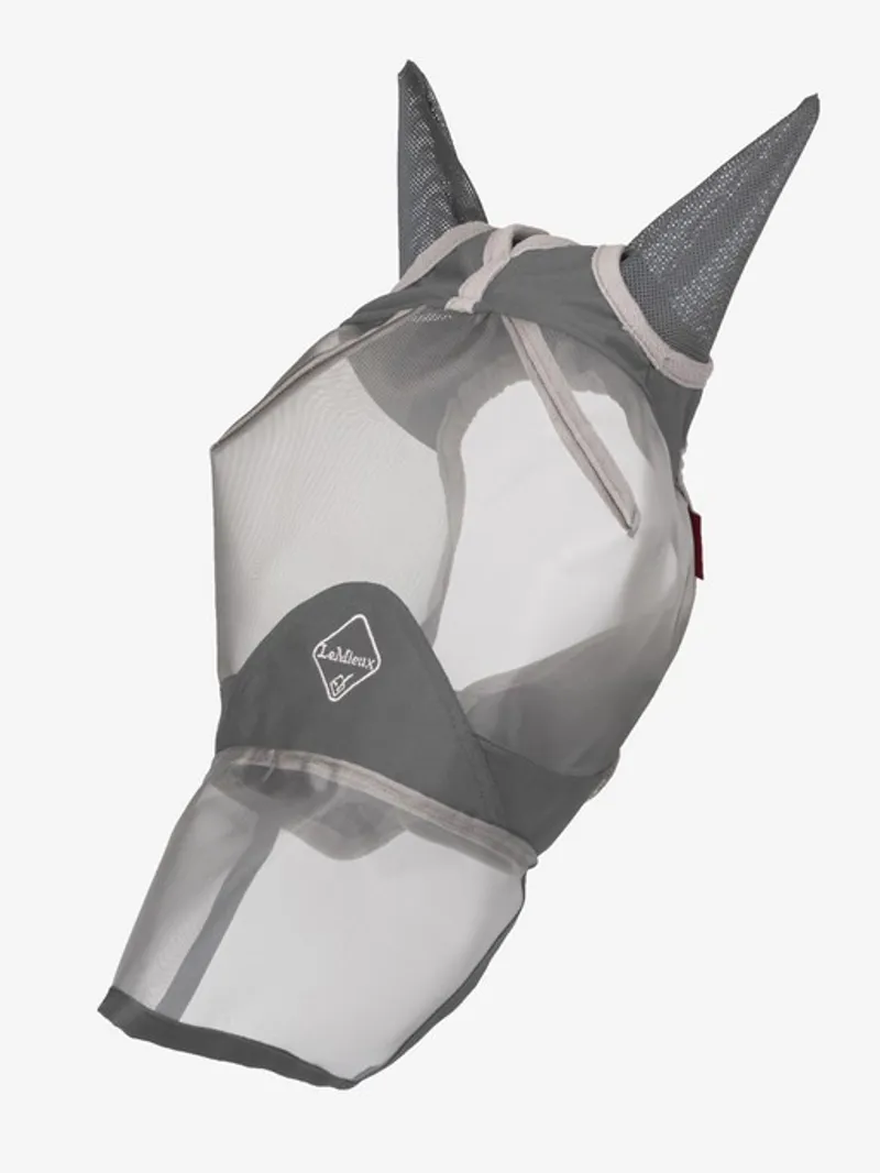 LeMieux Armour Shield Pro Full Fly Mask - Grey 3 LeMieux Armour Shield Pro Full Fly Mask - Grey