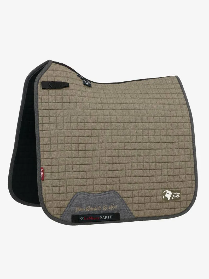 LeMieux Earth Dressage Square Moss - Large 3 LeMieux Earth Dressage Square Moss - Large