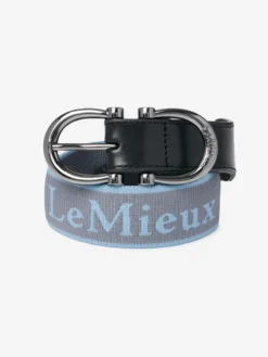 LeMieux Elasticated Belt Denim