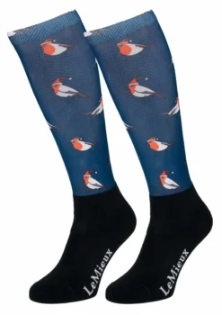LeMieux Footsie Socks Robins