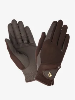 LeMieux Pro Mesh Glove Brown
