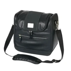 LeMieux PU Leather Grooming Bag Black