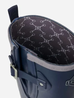 LeMieux Stride Wellington Boot Navy - Old Style -Equestrian Related lm gumboots blue lr2006
