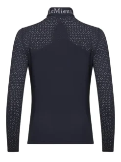 LeMieux Longsleeve Lazercut Baselayer Navy 10 LeMieux Longsleeve Lazercut Baselayer Navy -Equestrian Related lm lasercutlongsleeve navy4 lr