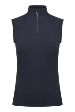LeMieux Sleeveless Lazercut Baselayer Navy