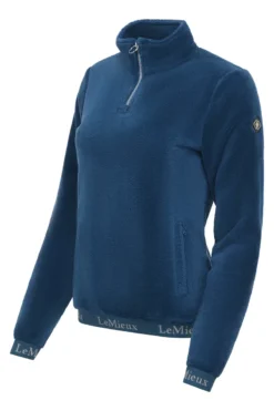 LeMieux Liberte Fleece Jacket Marine -Equestrian Related lm libertefleece marine2 lr