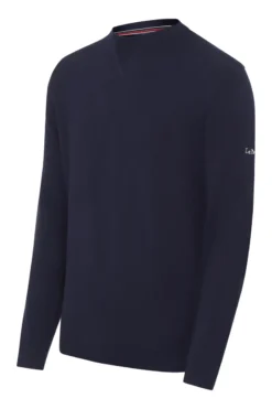 LeMieux Mens Crew Neck Jumper Navy -Equestrian Related lm menscrewneckjumper navy2 lr