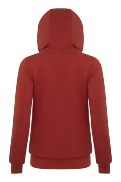 LeMieux Sherpa Lined Hoodie Sienna -Equestrian Related lm sherpazipthrough sienna4 lr
