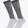 LeMieux Twilight Socks Grey 2 LeMieux Twilight Socks Grey -Equestrian Related lm twilightsocks grey lr