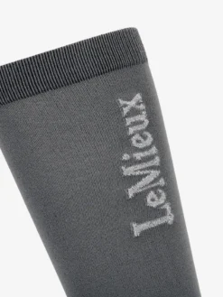 LeMieux Twilight Socks Grey -Equestrian Related lm twilightsocks grey lr201