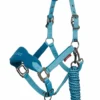 LeMieux Vogue Fleece Headcollar With Rope Marine
