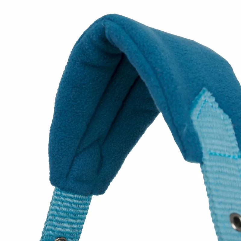 LeMieux Vogue Fleece Headcollar With Rope Marine 7 LeMieux Vogue Fleece Headcollar With Rope Marine - Image 5