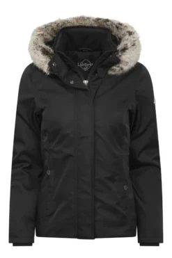 LeMieux Waterproof Short Coat Black