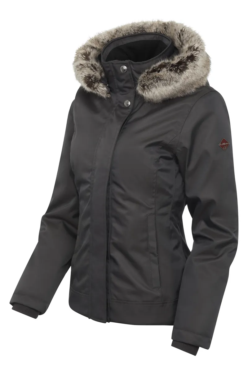 LeMieux Waterproof Short Coat Grey 5 LeMieux Waterproof Short Coat Grey - Image 3