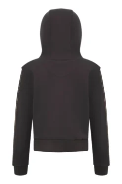 LeMieux Young Rider Cropped Hoodie Liquorice -Equestrian Related lm youngridercroppedhoodie liquorice3 lr