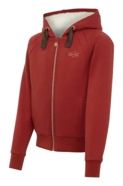 LeMieux Young Rider Sherpa Lined Hoodie Sienna -Equestrian Related lm youngridersherpa sienna2 lr