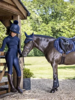 LeMieux Young Rider Pull On Breech Indigo -Equestrian Related lm youthbaselayer navy14 hr