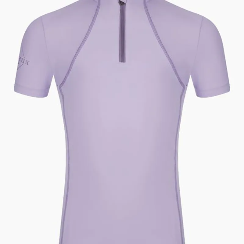 LeMieux Young Rider Short Sleeve Base Layer Wisteria 3 LeMieux Young Rider Short Sleeve Base Layer Wisteria