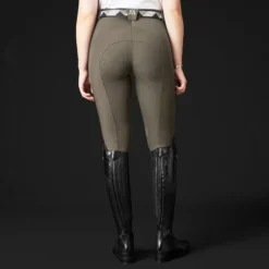 Mountain Horse Marilyn Flex Breeches Urban Taupe -Equestrian Related marilyn urbantaupe back