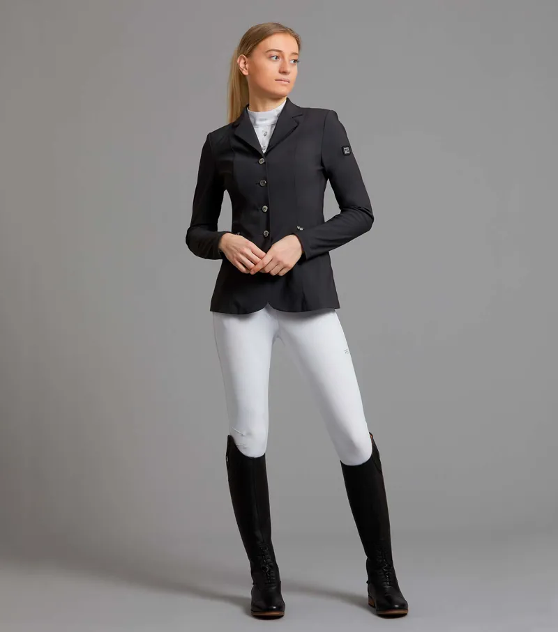 Premier Equine Nera Ladies Competition Jacket - Grey 8 Premier Equine Nera Ladies Competition Jacket - Grey - Image 6