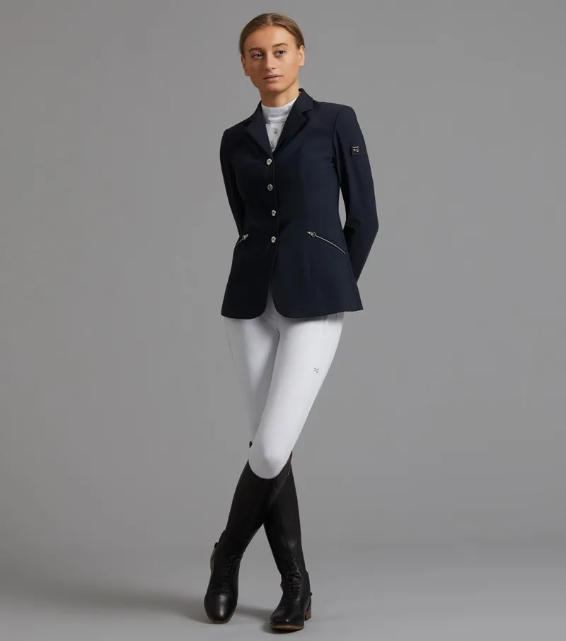 Premier Equine Nera Ladies Competition Jacket - Navy 6 Premier Equine Nera Ladies Competition Jacket - Navy - Image 4