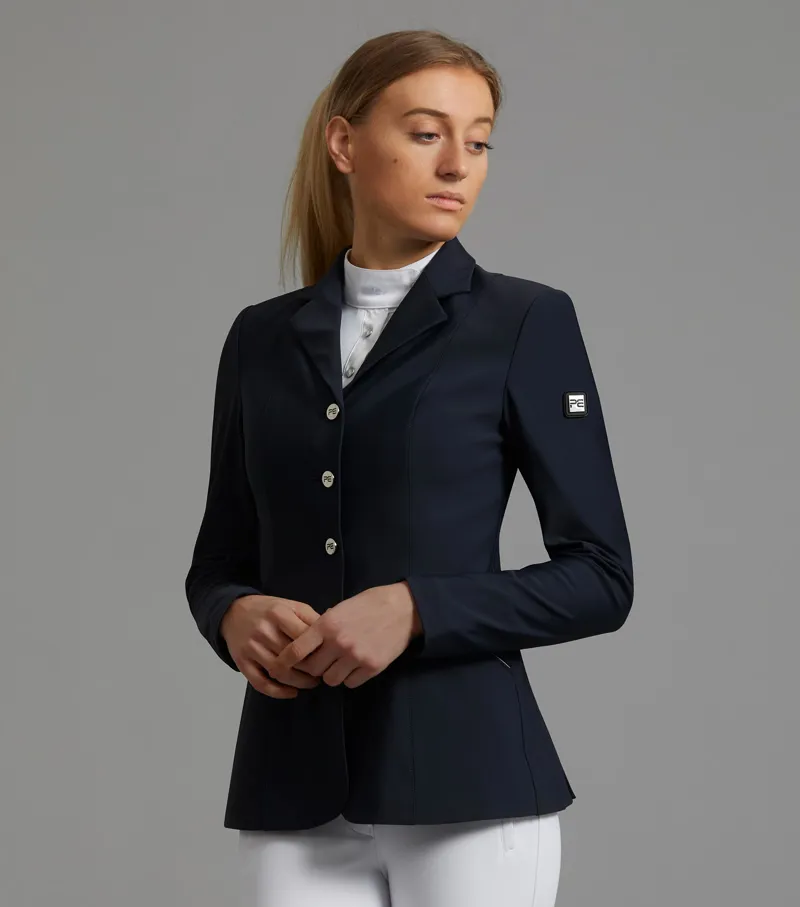 Premier Equine Nera Ladies Competition Jacket - Navy 3 Premier Equine Nera Ladies Competition Jacket - Navy