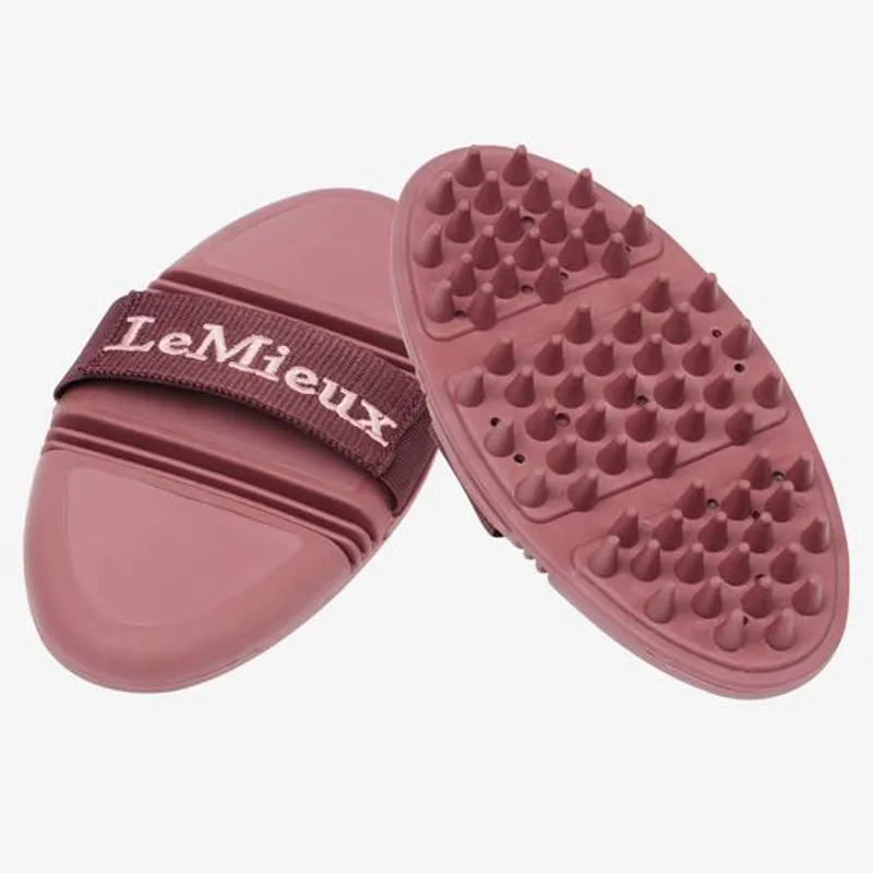 LeMieux Flexi Massage Brush Orchid 3 LeMieux Flexi Massage Brush Orchid