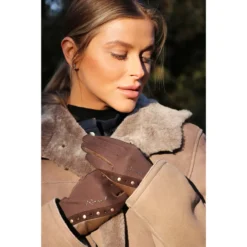 Roeckl Jardy Women's Riding Glove Mocha -Equestrian Related roeckl jardy gloves brn03