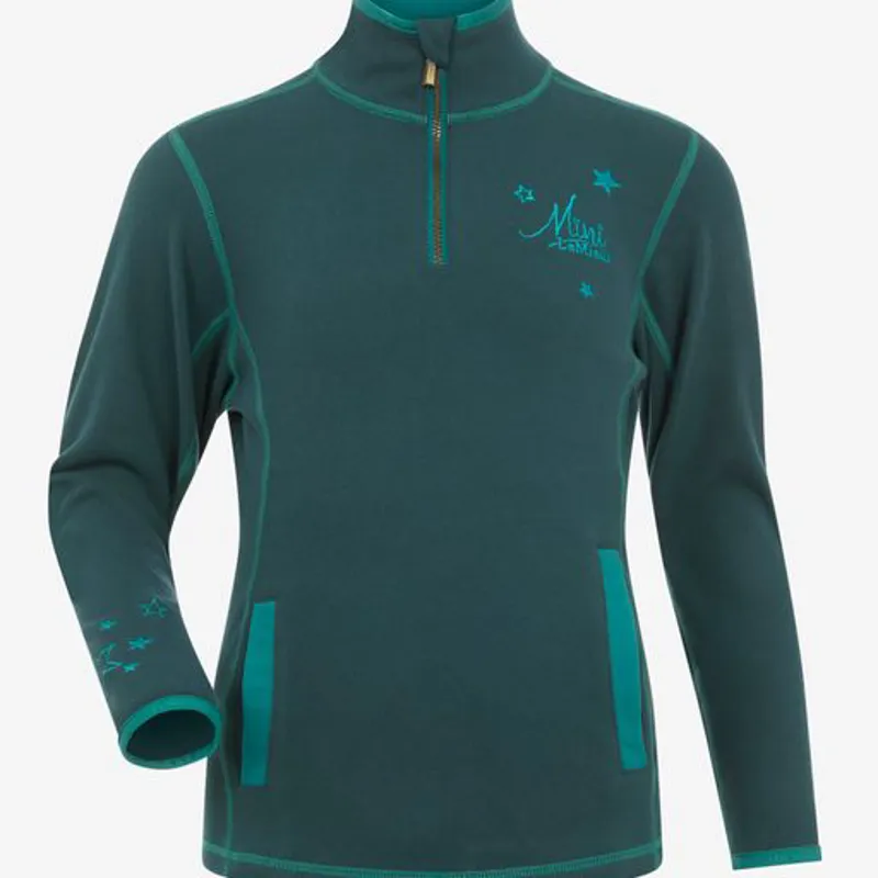 LeMieux Mari Mini Micro Fleece Spruce 6 LeMieux Mari Mini Micro Fleece Spruce - Image 4