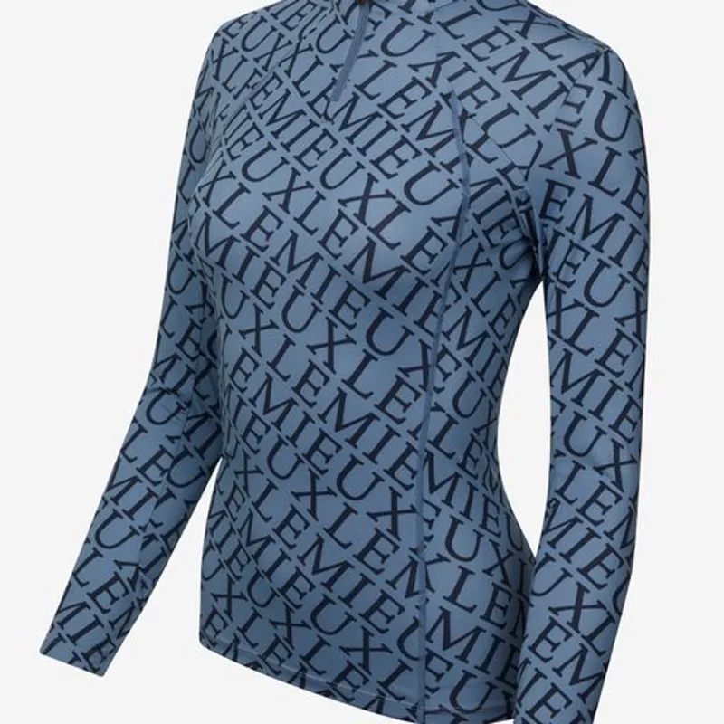 LeMieux Fleur Base Layer Denim 4 LeMieux Fleur Base Layer Denim - Image 2