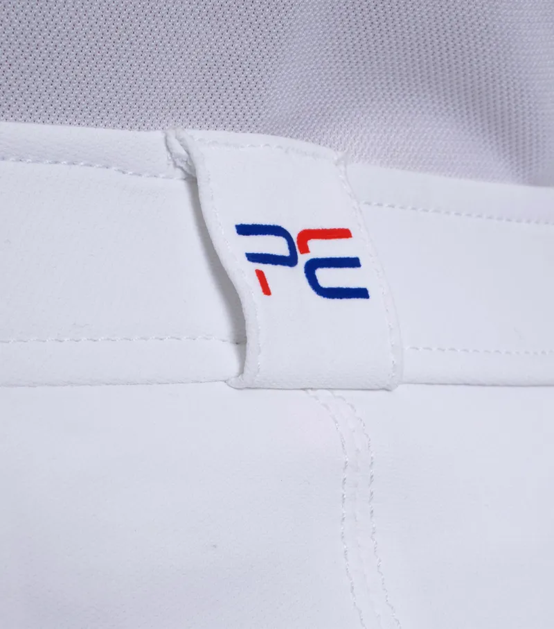 Premier Equine Santino Men's Gel Knee Riding Breeches White 7 Premier Equine Santino Men's Gel Knee Riding Breeches White - Image 5
