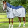 Premier Equine ShowerTex Fly Rug With Surcingles Navy -Equestrian Related showertex stay dry fly rug blue 1