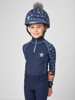 LeMieux Mini Base Layer Indigo -Equestrian Related ss23 kidswear 2107 copy