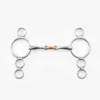 Premier Equine Three Ring Dutch Gag With Copper Lozenge Bit 1 Premier Equine Three Ring Dutch Gag With Copper Lozenge Bit -Equestrian Related three ring dutch gag with copper lozenge metal
