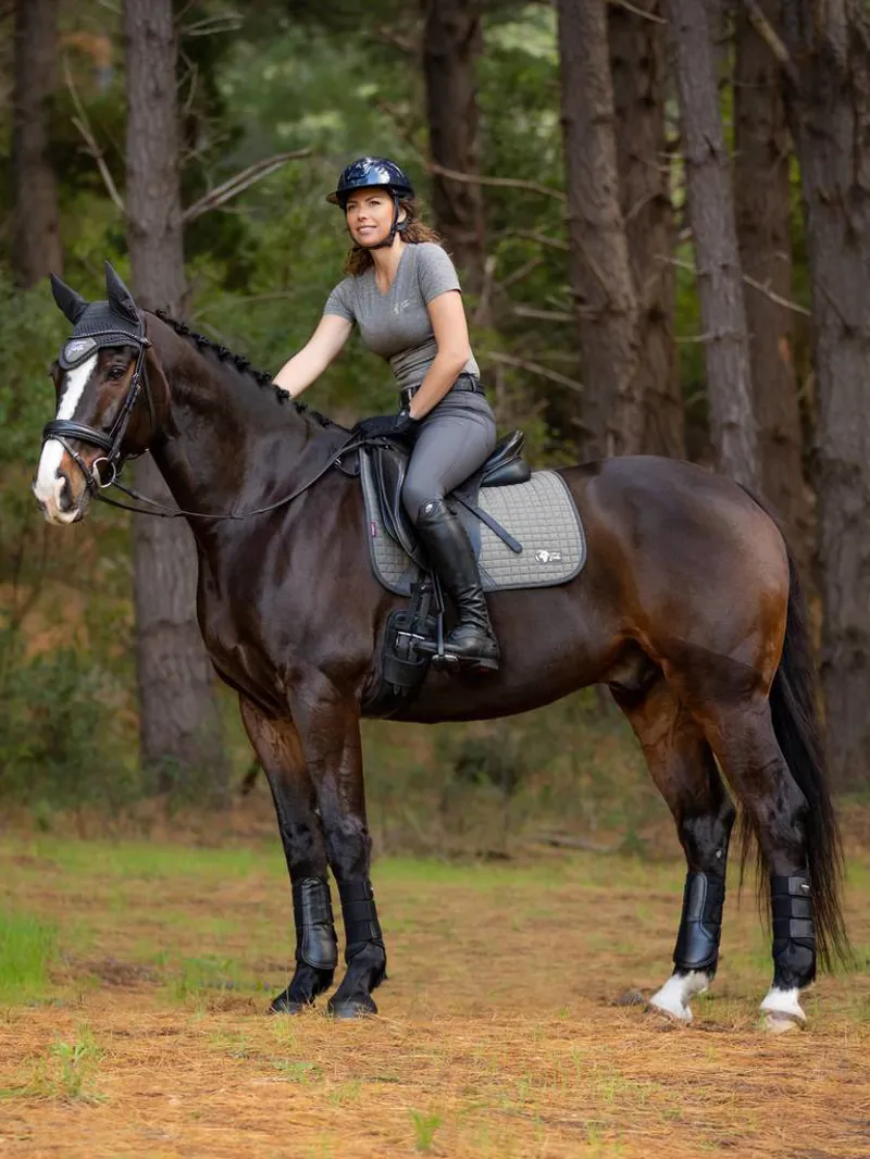 LeMieux Earth Dressage Square Moss - Large 6 LeMieux Earth Dressage Square Moss - Large - Image 4