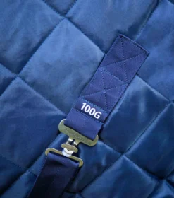 Premier Equine Tuscan Stable Rug 100g Navy -Equestrian Related tuscan 100g stable rug navy 4
