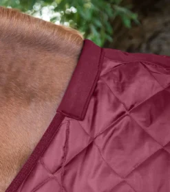 Premier Equine Tuscan Stable Rug 200g Burgundy -Equestrian Related tuscan 200g stable rug wine 2
