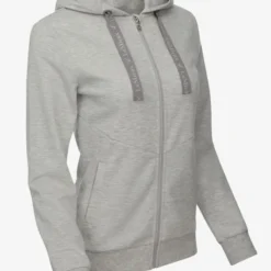 LeMieux Leonie Zip Through Hoodie Grey Marl 10 LeMieux Leonie Zip Through Hoodie Grey Marl -Equestrian Related ujk4674w
