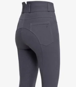 Premier Equine Virtue Ladies Full Seat Gel Riding Breeches Anthracite -Equestrian Related virtue ladies full seat gel riding breeches anthracite 1