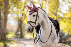 LeMieux Loire Fly Hood Orchid -Equestrian Related w wSTDIj