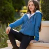 LeMieux Young Rider Hollie Sherpa Lined Hoodie Atlantic -Equestrian Related wgKevo3n