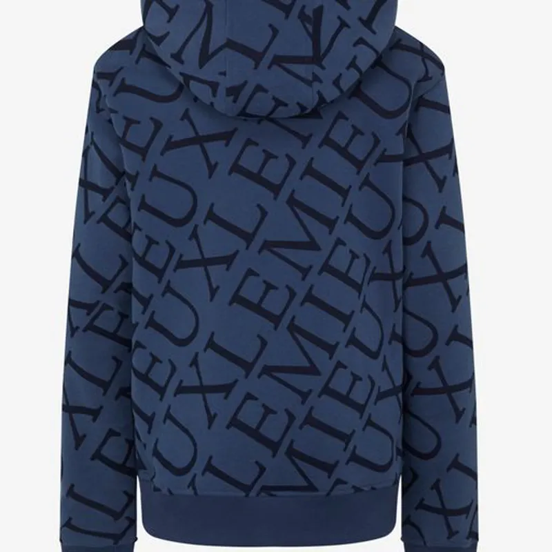 LeMieux Young Rider Honor Pop Over Hoodie Atlantic 6 LeMieux Young Rider Honor Pop Over Hoodie Atlantic - Image 4